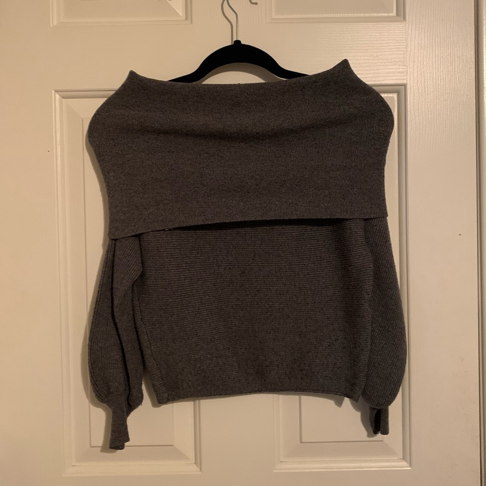 COPY - ZARA Knit Grey Sweater
